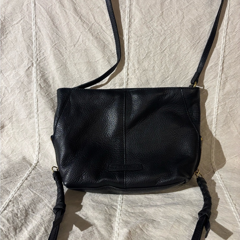 Vince Camuto Black Crossbody Bag with Adjustable Strap